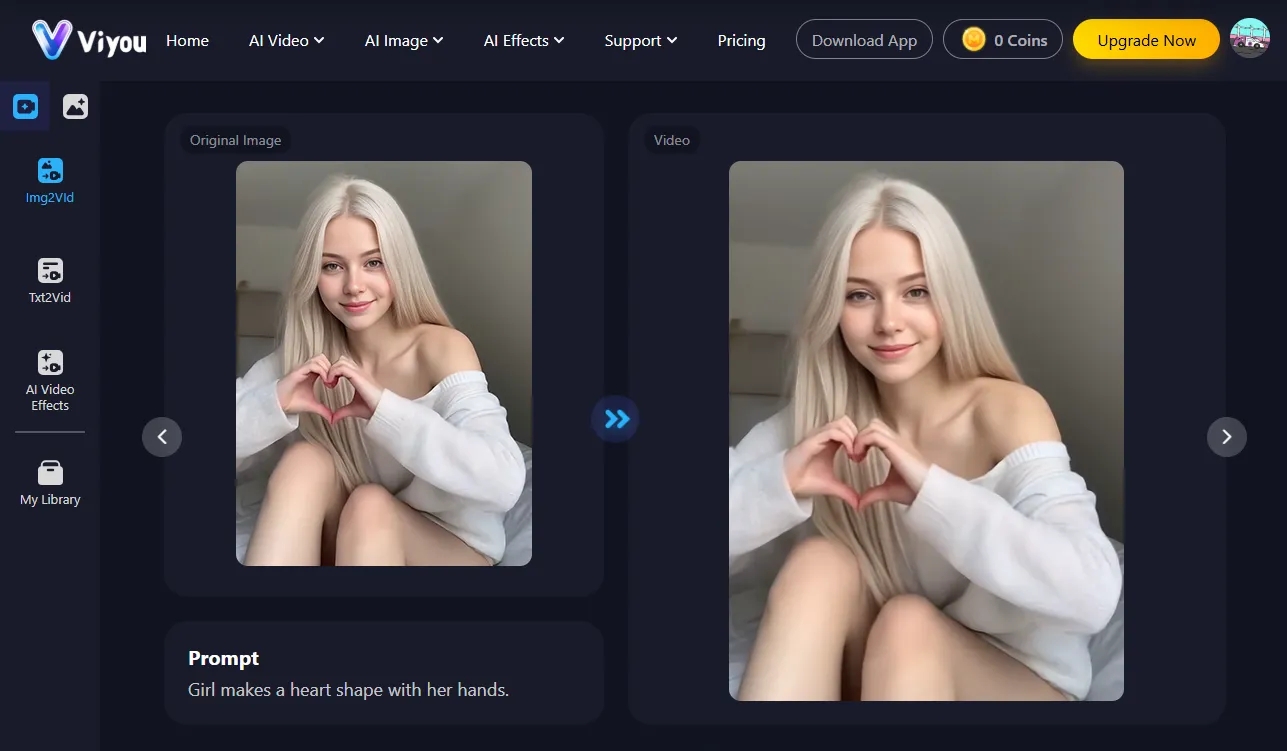 viyou ai - image to video generator
