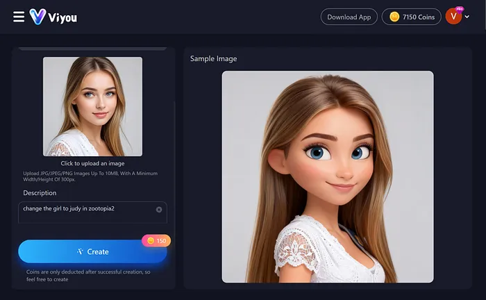 become judy by viyou ai