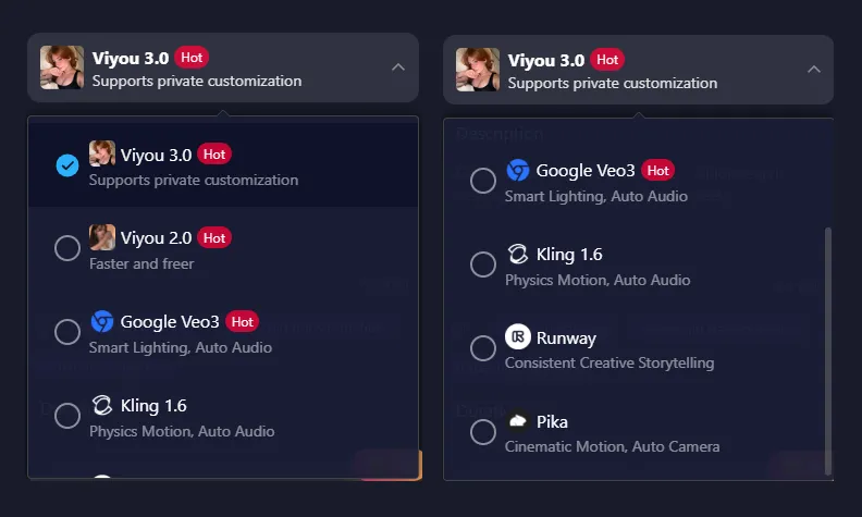 viyou ai - text to video generator