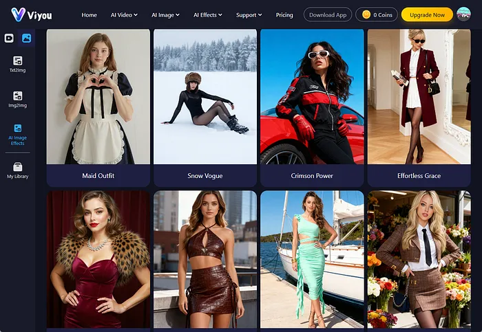 viyou ai image effects